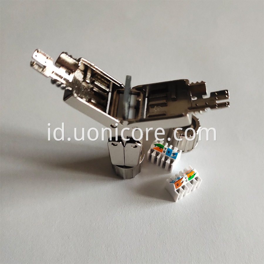 RJ45 CAT6A Shielded Modular plug